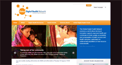 Desktop Screenshot of mhealthworkinggroup.org